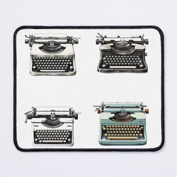 Item preview, Set of Vintage Typewriter Stickers designed and sold by Marvel Selke.