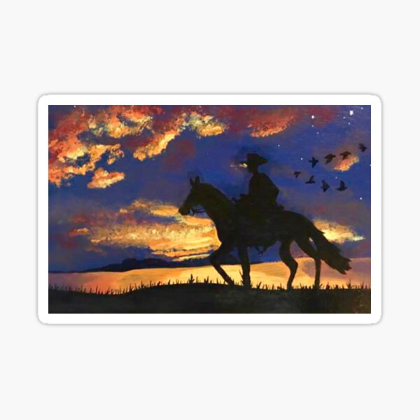 Sunset Vista Sticker