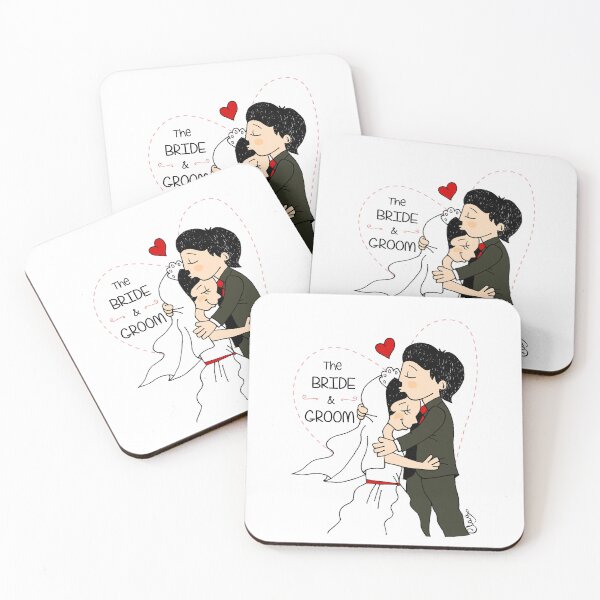 Item preview, The Bride & Groom. Congratulations On Your Wedding Day designed and sold by Claustronautas.
