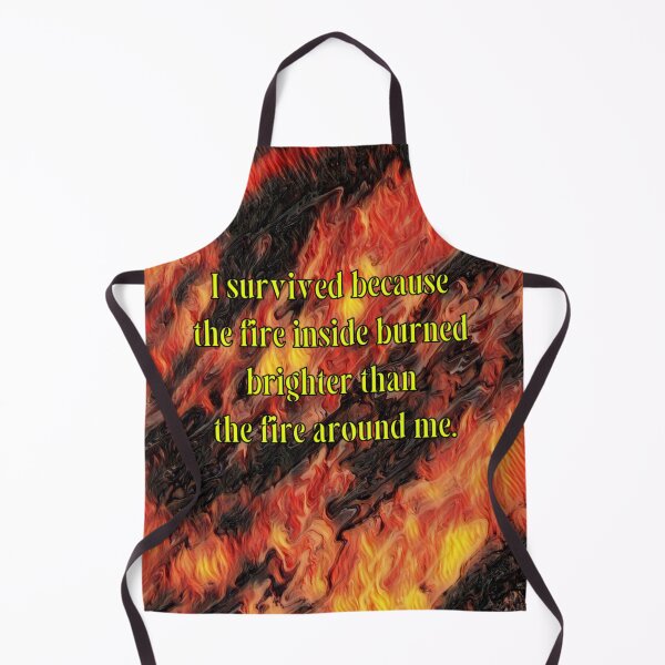Item preview, The Fire Inside Burns Brighter designed and sold by gleefulme.