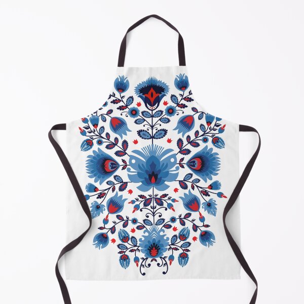 Item preview, Symphonic Blossoms: A Lowicz Overture in Blue and Red designed and sold by FK-UK.