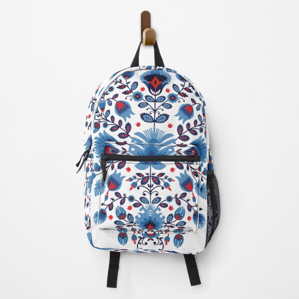 Item preview, Symphonic Blossoms: A Lowicz Overture in Blue and Red designed and sold by FK-UK.