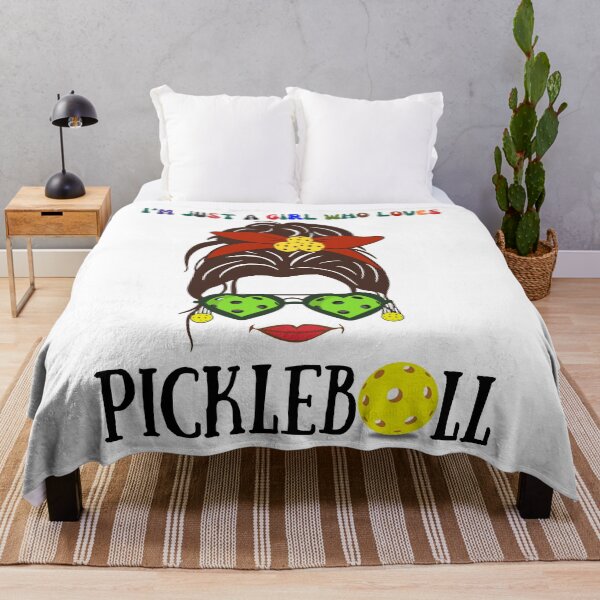 Item preview, Pickleball Sport Lovers Cute Funny Women - I'm Just A Girls Who Loves Pickleball designed and sold by FCS Specialties LLC.