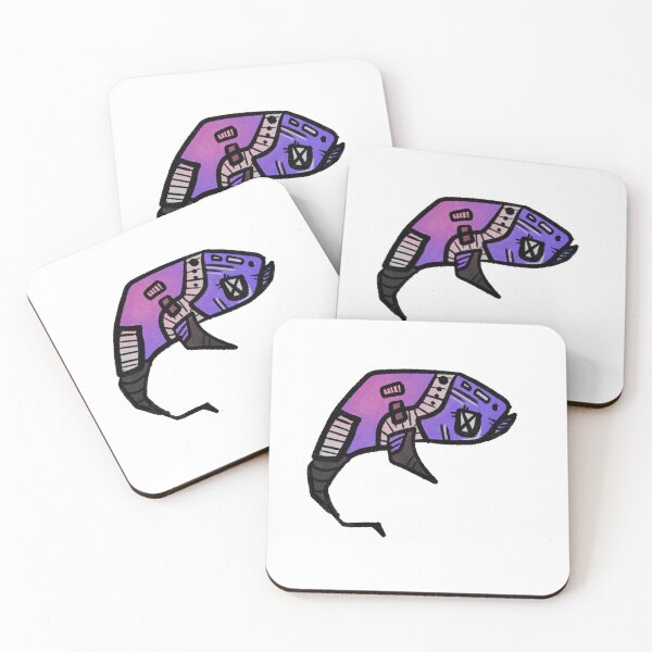 Item preview, NO TARGET - CREATURES #21 [ROBO SHARKY] designed and sold by NOTARGETPROJECT.
