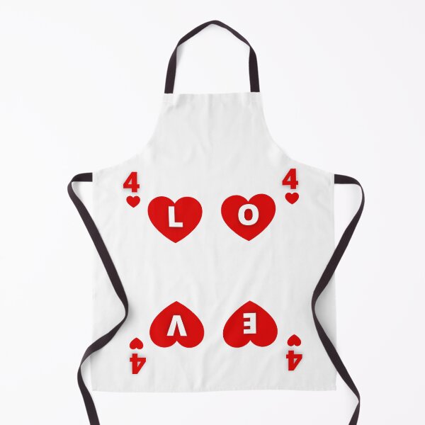Item preview, 4 of hearts card designed and sold by PiotrRoguski.