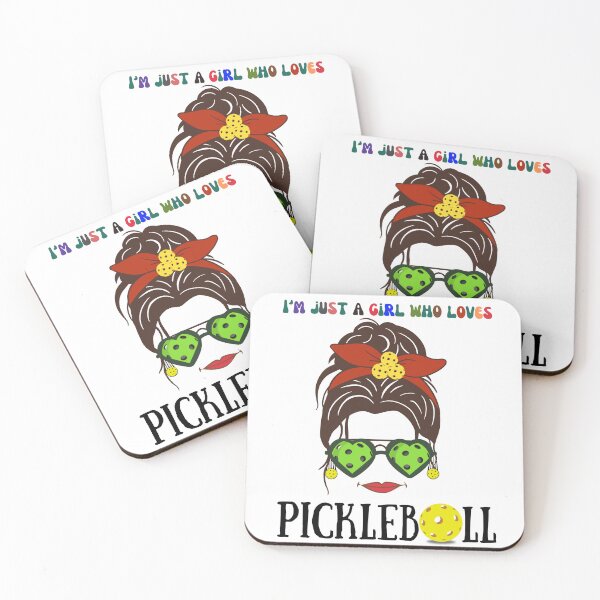 Item preview, Pickleball Sport Lovers Cute Funny Women - I'm Just A Girls Who Loves Pickleball designed and sold by FCS Specialties LLC.