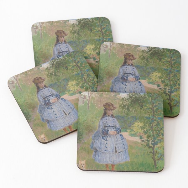 Item preview, Girl with Dog by Claude Monet designed and sold by My Artprintz.