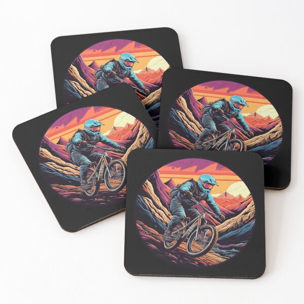 Item preview, Mountain Bike Downhill Retro Vintage Gift designed and sold by T-shirt-Designs.