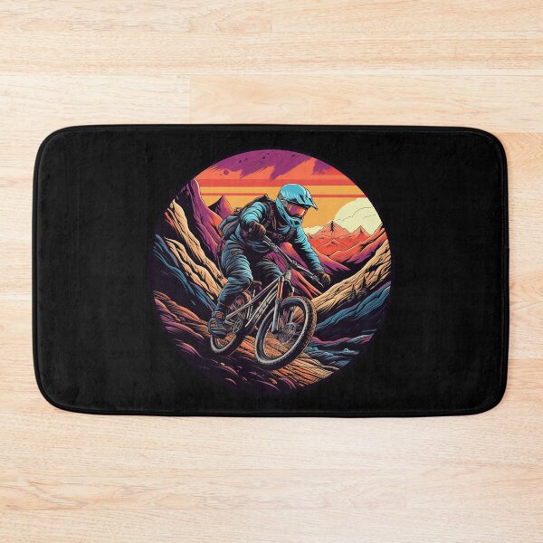 Item preview, Mountain Bike Downhill Retro Vintage Gift designed and sold by T-shirt-Designs.