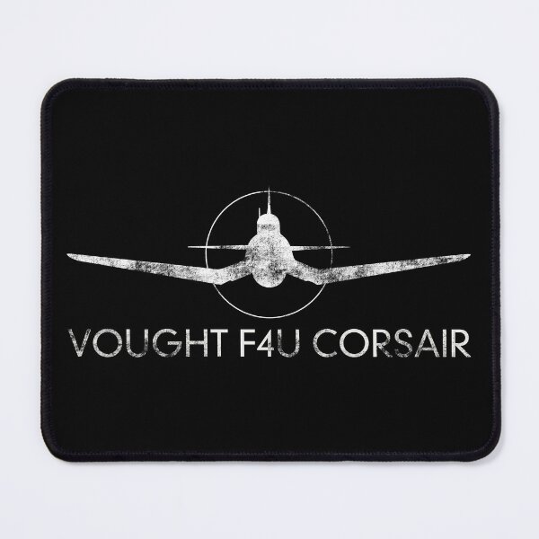 Item preview, Vought F4U Corsair Gift WW2 Plane Worn Effect Silhouette designed and sold by MilitaryMart.