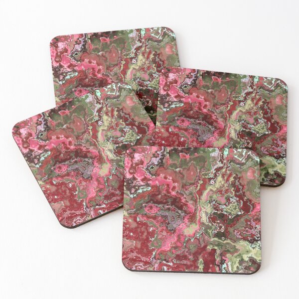 Item preview, Red Marble -Abstract designed and sold by tomorrowsart.