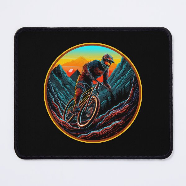 Item preview, Mountain Trail Biking Retro Vintage Gift designed and sold by T-shirt-Designs.