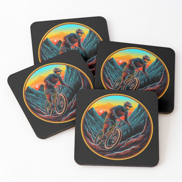 Item preview, Mountain Trail Biking Retro Vintage Gift designed and sold by T-shirt-Designs.