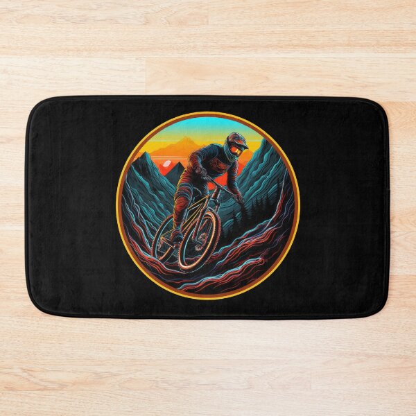 Item preview, Mountain Trail Biking Retro Vintage Gift designed and sold by T-shirt-Designs.
