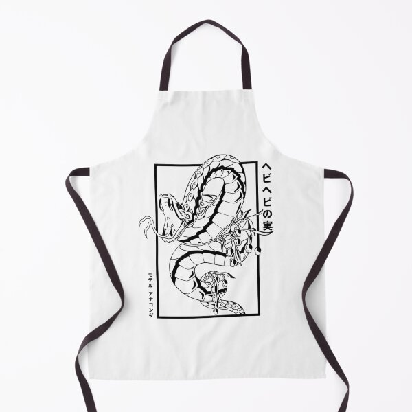 Item preview, Anaconda Illustration (black + text) designed and sold by Hachikai.