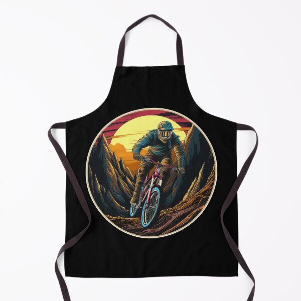 Item preview, Down Hill Mountain Trail Biking Retro Vintage Gift designed and sold by T-shirt-Designs.