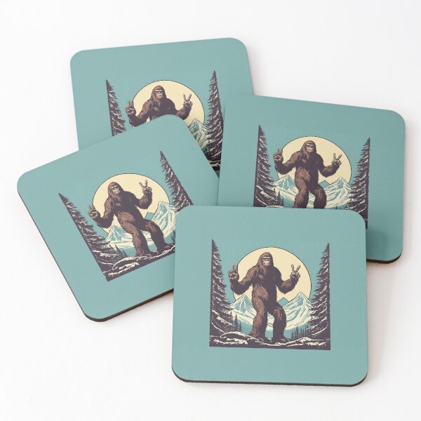 Item preview, Peace Out Sasquatch designed and sold by thatcrazykatie.