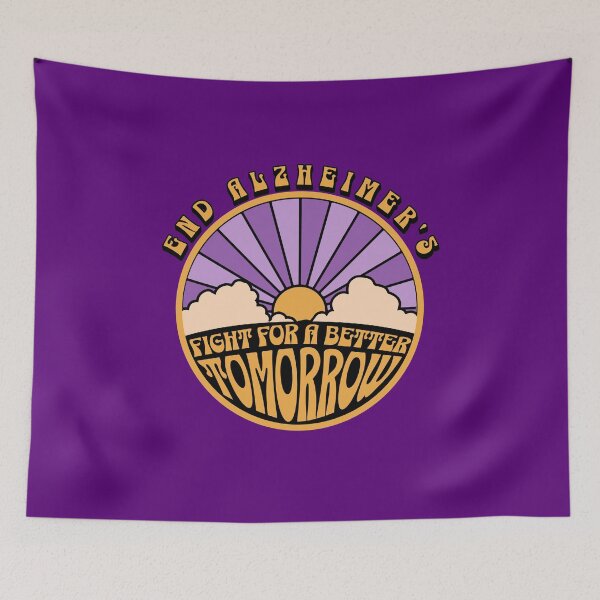 Item preview, End Alzheimers Fight for a better tomorrow Alz Awareness  designed and sold by GRAPHICxBOMB.
