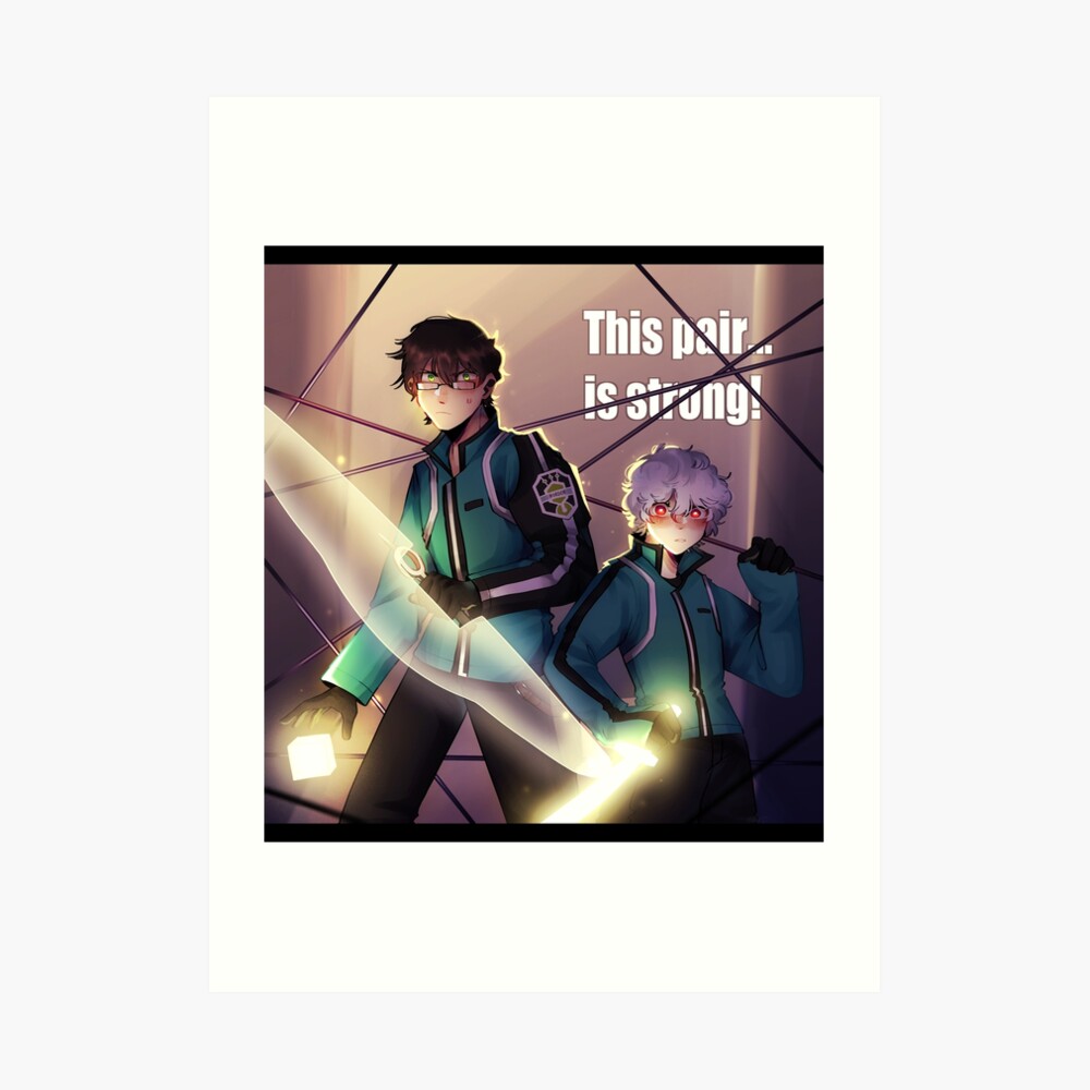 World Trigger Osamu Mikumo and Yuma Kuga  Poster for Sale by DaturaSnake