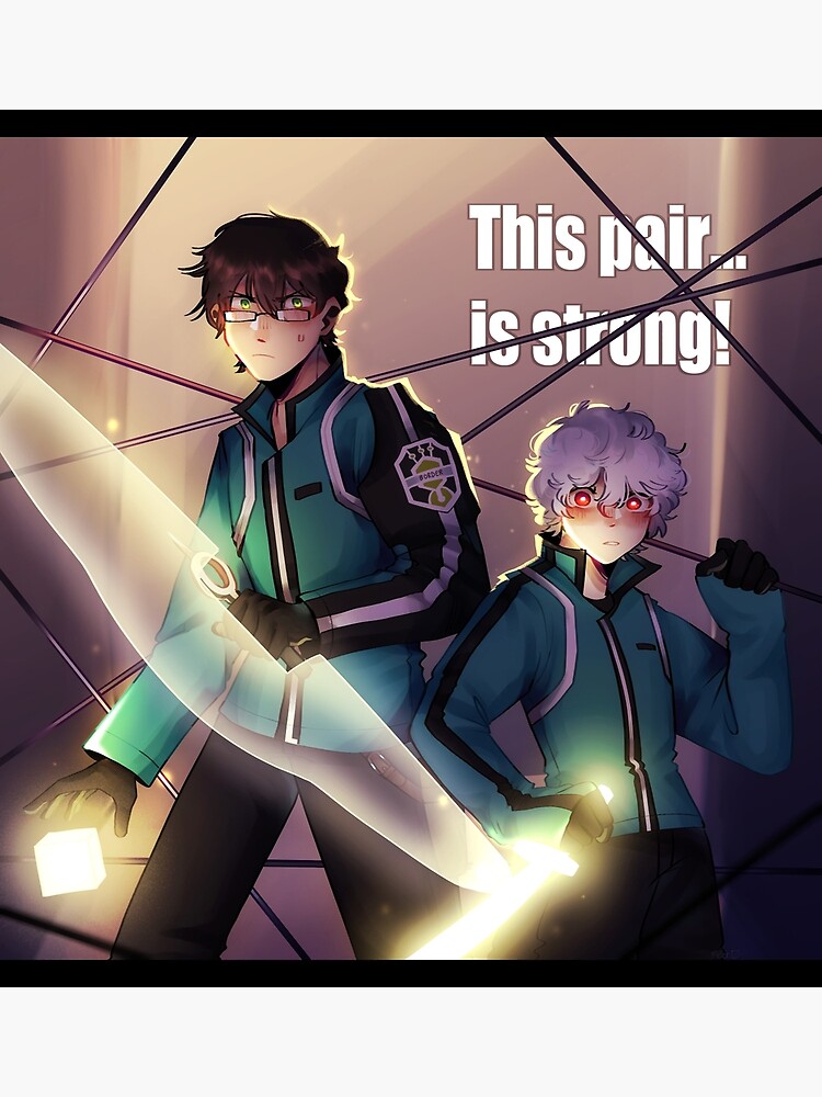 World Trigger Osamu Mikumo and Yuma Kuga  Poster for Sale by DaturaSnake