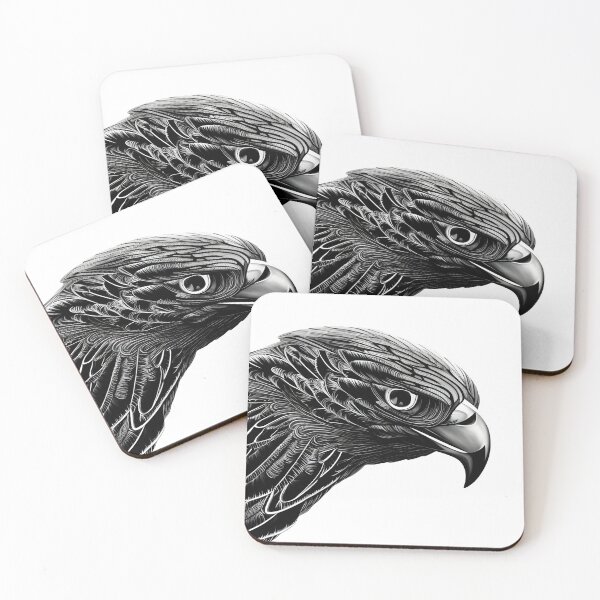 Item preview, Charcoal Falcon, Ai Generated Art  designed and sold by ACC .
