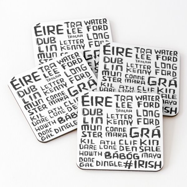 Item preview, Ireland Place, Irish Words designed and sold by badlydrawnbabe.