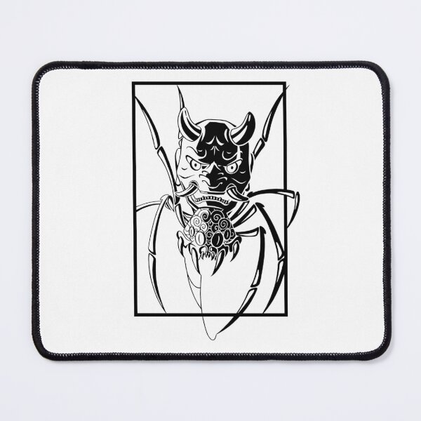 Item preview, Rosamygale Grauvogeli Illustration (black) designed and sold by Hachikai.