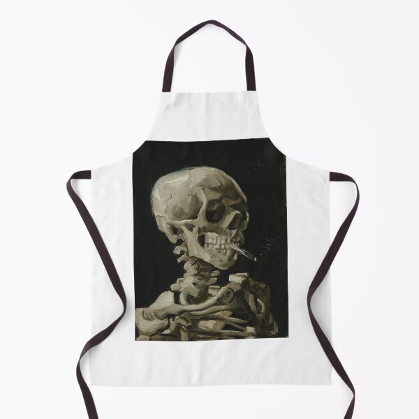 Item preview, Vincent van Gogh - Head of a skeleton with a burning cigarette designed and sold by My Artprintz.