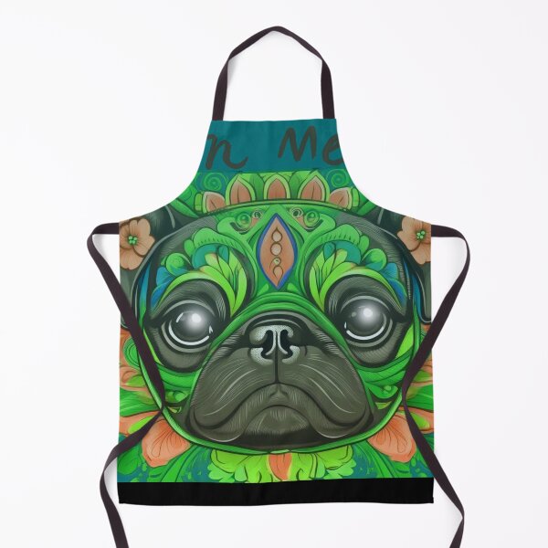 Item preview, Pug in Mexico 4 designed and sold by RedBluffTraders.