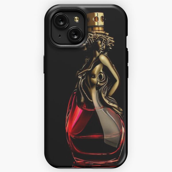 Red Picassoesque Perfume Bottle iPhone Tough Case
