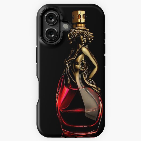 Red Picassoesque Perfume Bottle iPhone Tough Case