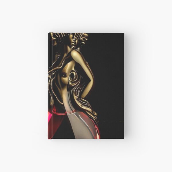 Red Picassoesque Perfume Bottle Hardcover Journal