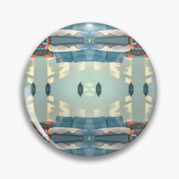 Item preview, Lounge Reflections Photo Pattern Blue designed and sold by vallisrowe.
