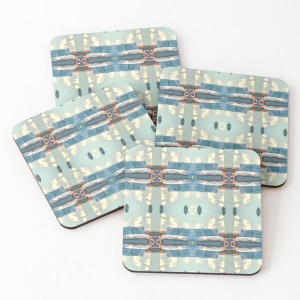 Item preview, Lounge Reflections Photo Pattern Blue designed and sold by vallisrowe.