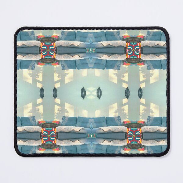 Item preview, Lounge Reflections Photo Pattern Blue designed and sold by vallisrowe.