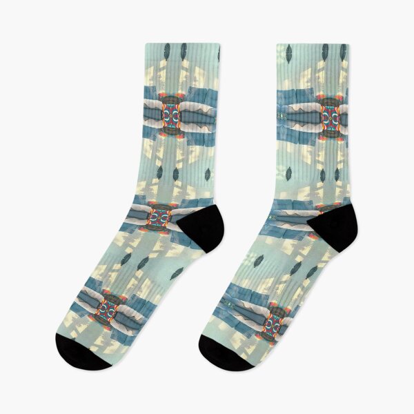 Item preview, Lounge Reflections Photo Pattern Blue designed and sold by vallisrowe.