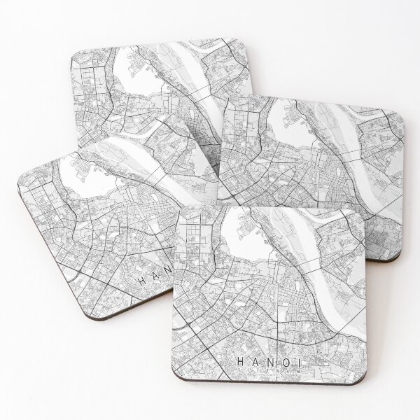 Item preview, Hanoi City Map of Vietnam - Light designed and sold by deMAP.