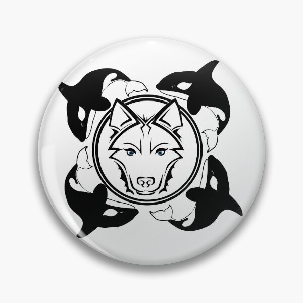 Item preview, Orcas are the Wolf of the Sea designed and sold by DickinsonDesign.