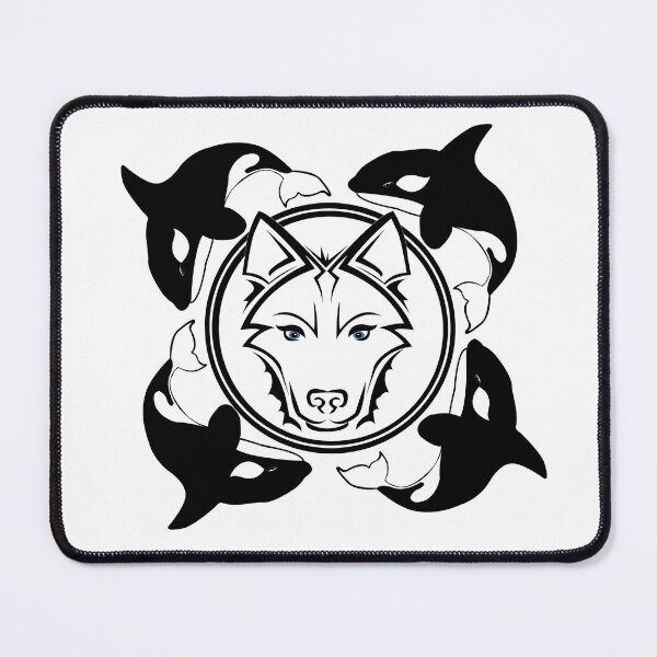 Item preview, Orcas are the Wolf of the Sea designed and sold by DickinsonDesign.