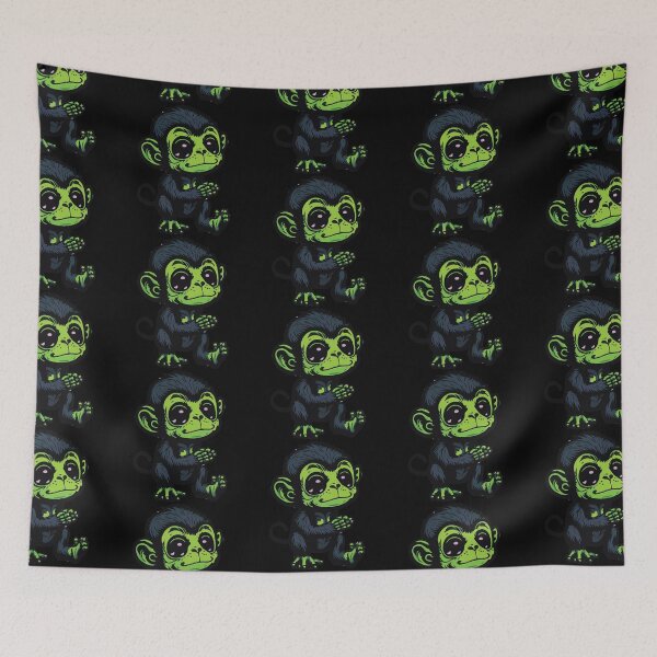 Item preview, Little Monkey Green designed and sold by Getup-clothing.