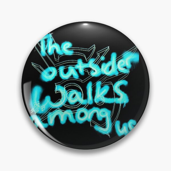 Item preview, The Outsider Walks Among Us Graffiti designed and sold by HoneyBadgerAsh.
