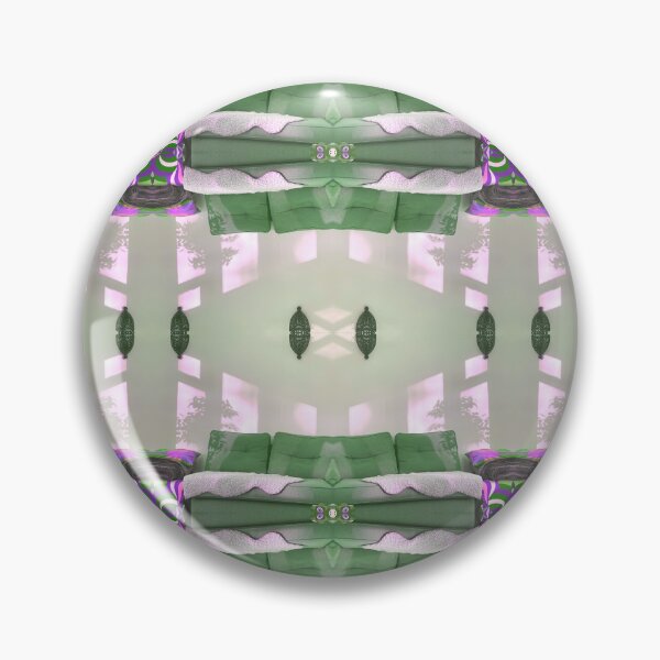 Item preview, Lounge Reflections Photo Pattern Green designed and sold by vallisrowe.