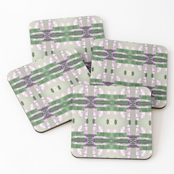 Item preview, Lounge Reflections Photo Pattern Green designed and sold by vallisrowe.