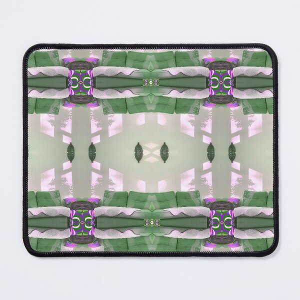 Item preview, Lounge Reflections Photo Pattern Green designed and sold by vallisrowe.