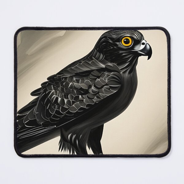 Item preview, Charcoal Falcon, Ai Generated Art  designed and sold by ACC .