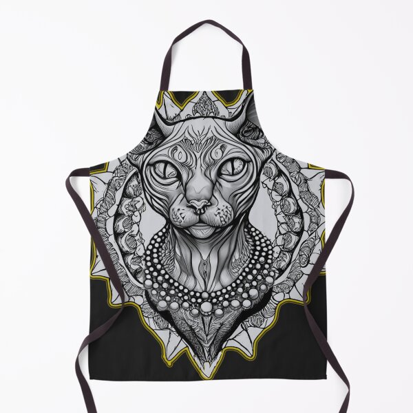 Item preview, Funny Sphynx Cat Art Hairless Cat Lover Pet designed and sold by Albaley.