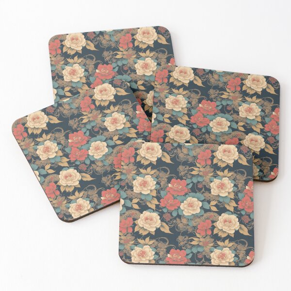 Item preview, Oriental flowers 53 designed and sold by DoodleLandShop.