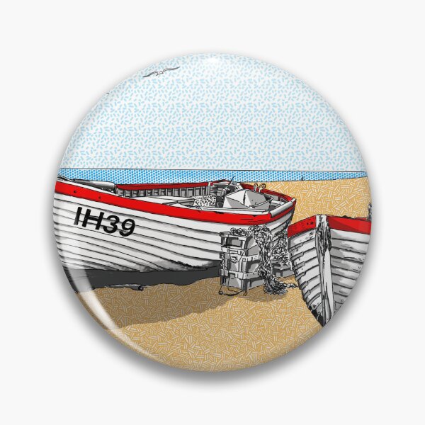 Artikelvorschau, Shoreline Trio, Fischerboote am Aldeburgh Beach, Suffolk entworfen und verkauft von Steve Williamson.