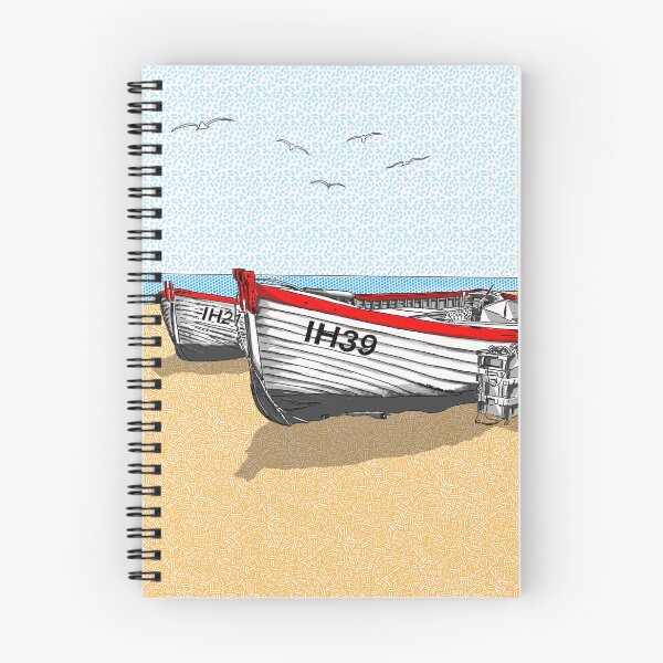 Item preview, Shoreline Trio, Fishing Boats on Aldeburgh Beach, Suffolk designed and sold by Steve Williamson.