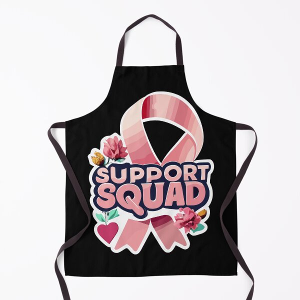 Item preview, Support Squad Breast Cancer Awareness Ribbon designed and sold by Hamza Mrizak.
